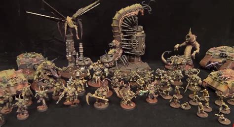 Death Guard Nurgle Pede One Of A Kind Chaos Warhammer 40k Army