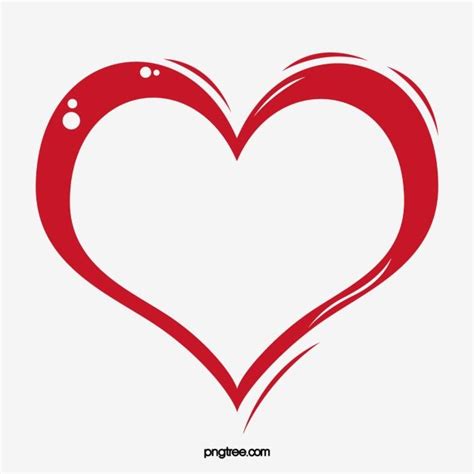 Hand Drawn Heart Shaped, Heart, Ink, Heart Shaped PNG Transparent ...