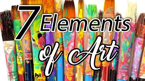 These seven elements are the mainstay of any design. 7 Elements of Art - YouTube
