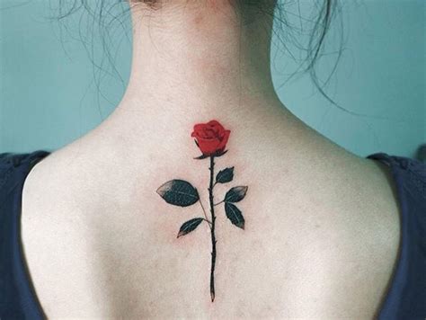 Tatuaje Flor Rosa Tatuajes Para Mujeres