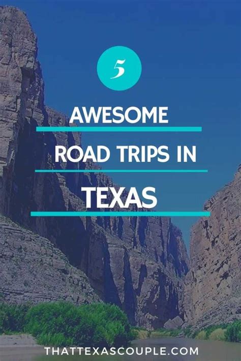 5 Awesome Road Trips In Texas To Take Now Road Trip Texas Travel