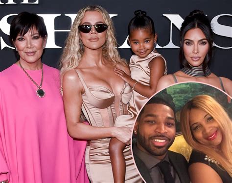 Khlo Kardashian Attends Tristan Thompsons Mothers Funeral With Kim