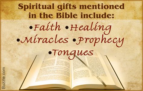 They cause people to rejoice because god is at work in their midst. A Brief and Laconic Overview of Spiritual Gifts in the Bible