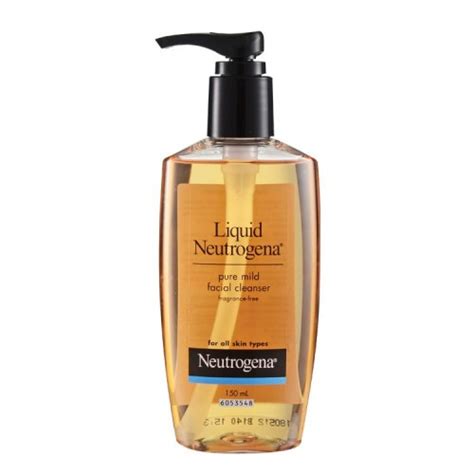 Neutrogena Liquid Pure Mild Facial Cleanser Fragrance Free 150ml
