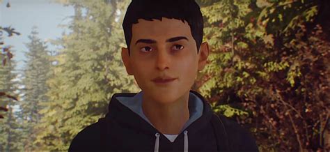 sean diaz is smiling and looking straight the road to life is strange 2 lifeisstrange2