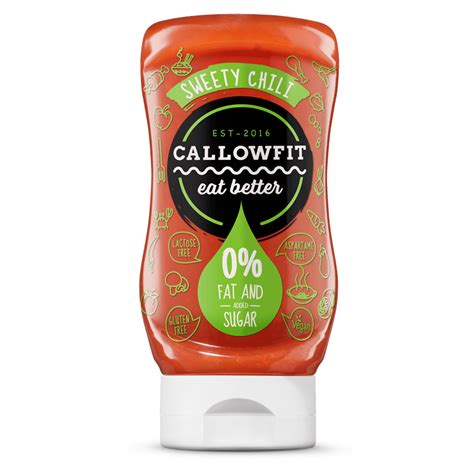 Sweety Chilisaus CALLOWFIT® geen vet en suiker toegevoegd