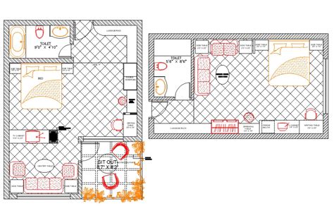 Master Bedroom Plan Autocad File Cadbull