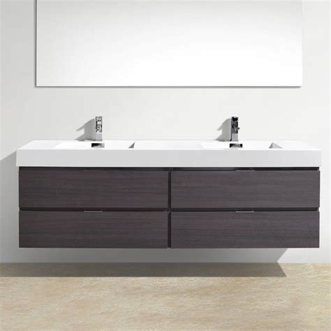 With some style, creativity, and beautiful bathroom accessories from ikea, you can create a lovely look in your home. Tenafly 72 Wall Mount Double Bathroom Vanity Set | Small ...