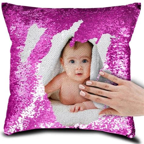 Magic Sequin Pillow Sublimation Pink Color Shopee Philippines