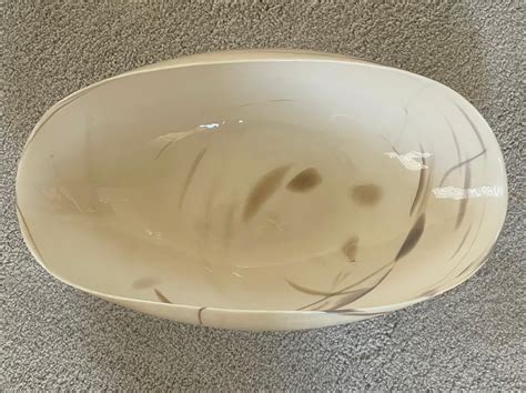 Large Seashell Shaped Centerpiece Bowl By Yalos For Murano Glass For Sale At 1stdibs Murano