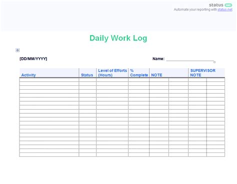 Day 20 go to get new fabrics and get new samples. An Example Of A Workplace Document Is A Log Book