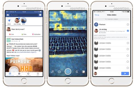 Facebook Stories Fotos En Videos Voor 24 Uur Delen Appletips