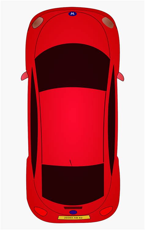 Sports Car Top View Clipart 2d Cars Top View Hd Png Download Kindpng