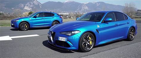 Embarquez à bord de la nouvelle alfa romeo giulia quadrifoglio pour un tour du nürburgring en configuration vln (boucle nord. Video: Alfa Romeo Giulia Quadrifoglio vs Alfa Romeo Stelvio Quadrifoglio | GroenLicht.be ...