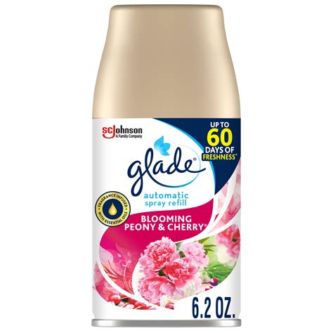 Glade Automatic Spray Refill 1 Ct Blooming Peony And Cherry 62 Oz