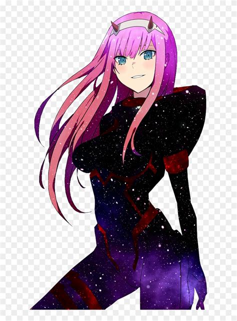 This way it can be drawn quickly, with in this tutorial, i will show you how to draw various manga hairstyles: Zero Two Png - Anime Pink Hair Demon, Transparent Png ...