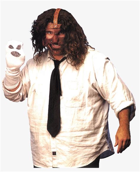 Mankind Render By Dfreedom D Thvvv Mick Foley Wwe Autographed Mankind With Socko Wrestling