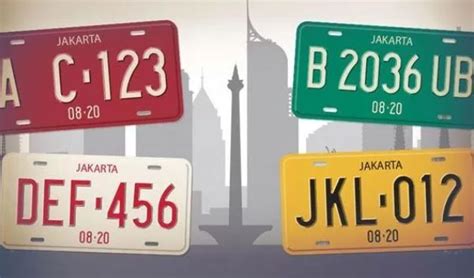 46 Daftar Plat Nomor Kendaraan Bermotor Di Indonesia Tnkb Terlengkap