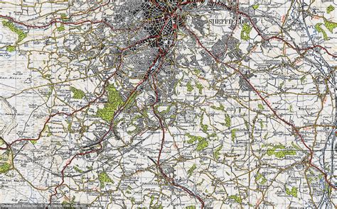 Historic Ordnance Survey Map Of Norton 1947 Francis Frith