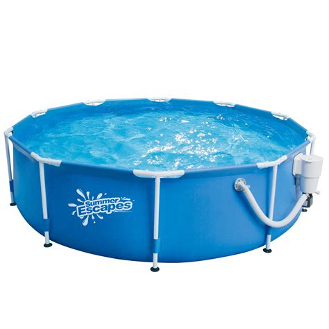 Summer Escapes Pool Set Metal Frame 10 Ft X 30 In Shop Your Way Online Shopping And Earn Points