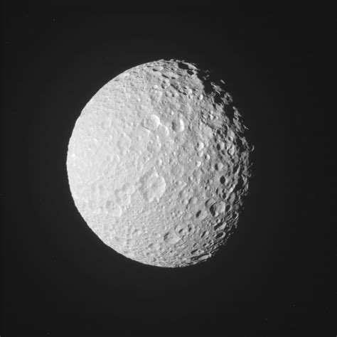 Image Of Mimas Nasa Solar System Exploration