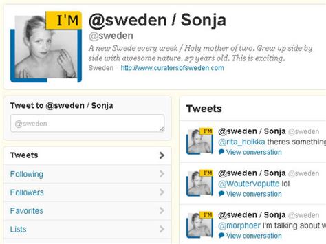 Sweden Twitter Experiment Sparks Controversy Cbs News