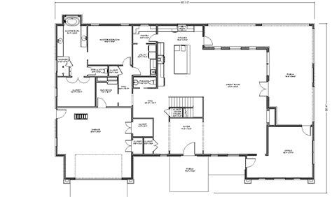 Modern Ranch House Plan ⋆ Annilee Waterman Design Studio Modern Ranch