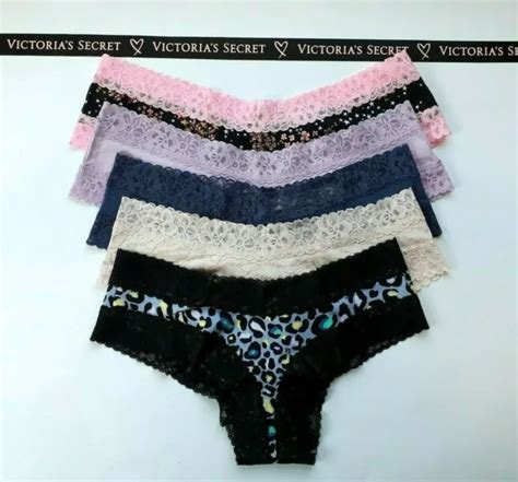 victorias secret stretch cotton cheeky lace waist sexy panty panties soft nwt vs 11 99 picclick