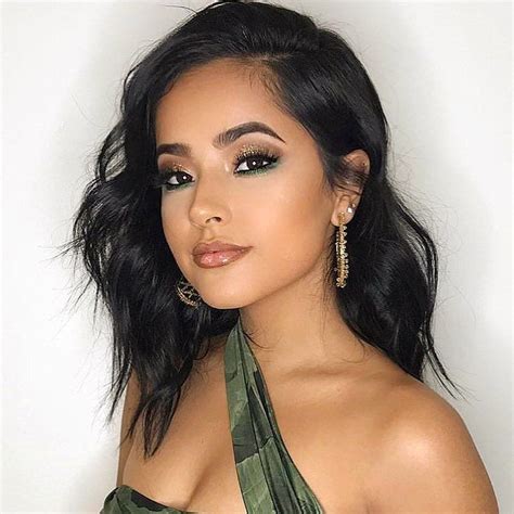 Rebbeca marie gomez, better known by her stage name becky g, is an american singer and actress. Glam 💚 in 2020 | Becky g hair, Becky g makeup, Becky g