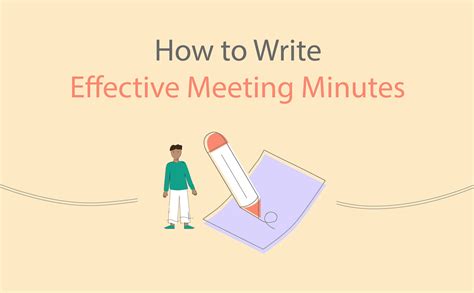 How To Write Effective Meeting Minutes Templates And Samples
