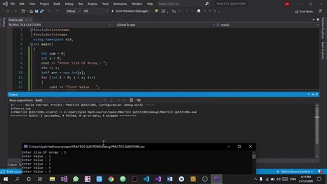 Calculating Sum Of The Array Using Dynamic Memory Allocation In C