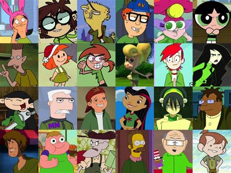 Cartoon Characters Wearing Green Quiz By Awesomeguy4320