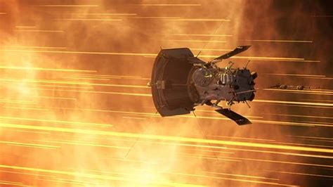 Nasa Probe Sails Directly Through Suns Intense Plasma Burst