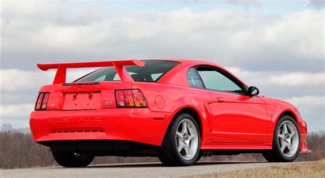 There is a limit to what even 320 horsepower and an. 2000 Ford Mustang SVT Cobra R Heading To Auction Has 480 Miles