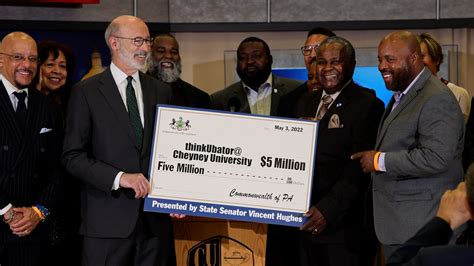 Cheyney University Receives 5 Million State Grant To Create Regional