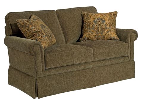 Broyhill Furniture Audrey Upholstered Love Seat With Rolled Arms Find