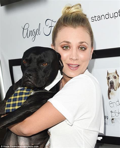 Kaley Cuoco Upstaged Grumpy Pup At A Charity Event To Raise Awareness