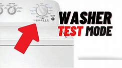 Amana Washing Machine: Self Diagnostic Mode on | Amana Washer Reset | How to Reset Amana Washer