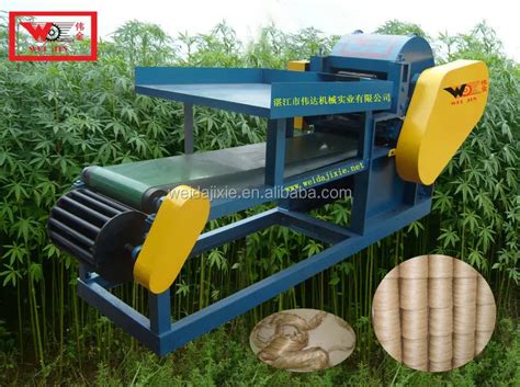 Natural Plant Fibre Extracting Machinesisalbanana Stempineapple Leaf