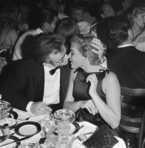 1955 James Dean And Ursula Andress On A Date James Dean Ursula
