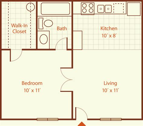 Studio And One Bedroom Apartment Floor Plans In Layton Ut Overlook At
