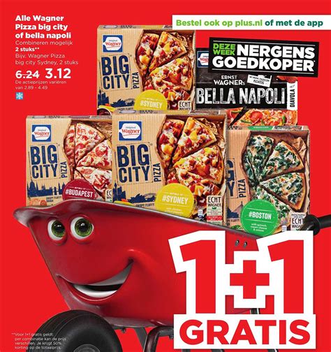 Alle Wagner Pizza Big City Of Bella Napoli 1 1 Gratis Aanbieding Bij