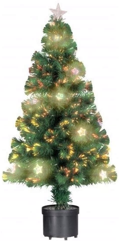 Bol Com Kleine Kunst Kerstboom Met Verlichting En Versiering 60 Cm