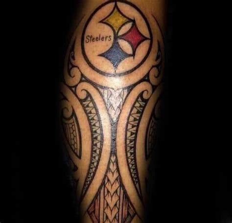 Rico industries nfl pittsburgh steelers nail tattoos, set of 12 plus 2 face tattoos. 20 Pittsburgh Steelers Tattoo Designs For Men - NFL Ink Ideas