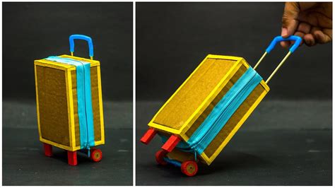 Simple Machine Projects Cardboard Luggage Youtube