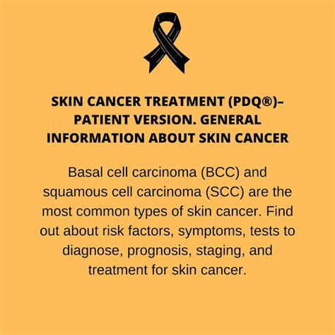 Skin Cancer Treatment Pdq Patient Version General Information About