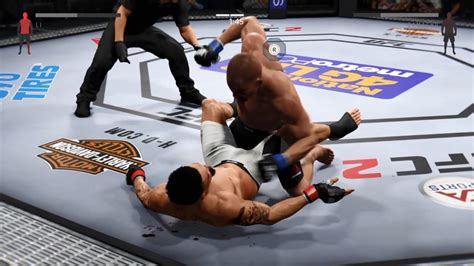 Nasty Ground And Pound Ko Ea Sports Ufc 2 Youtube