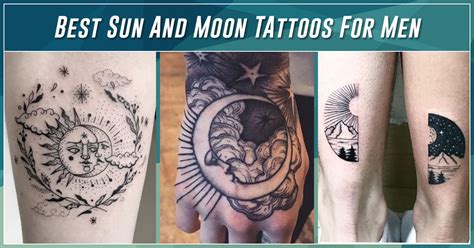 Best Sun And Moon Tattoo Ideas And Designs For