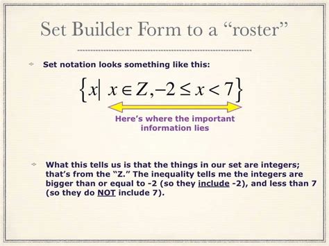 50 Set Builder Notation Worksheet