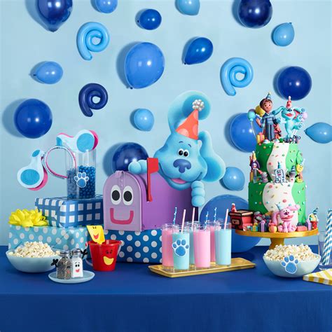 Throw A Blues Clues And You Party Nickelodeon Parents Blue Birthday